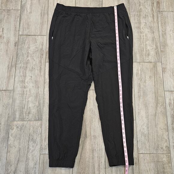 Duluth Trading Co Alaskan Hardgear Joggers Women’s 18R Black Stretch Performance - Picture 3 of 11
